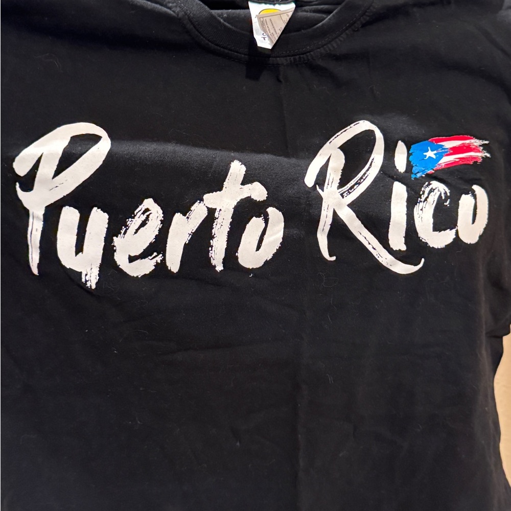 Caribbean Tropic Black Graphic Tee